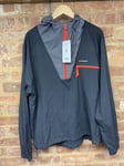Men's Berghaus Wind Shirt 90 Relaxed Fit Half Zip Pullover Jacket Black L Large