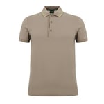 BOSS Mens Paule 4 Polo Shirt Light/Pastel Green L