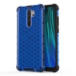 Xiaomi Bofink Honeycomb Redmi Note 8 Pro kuoret - Sininen Tummansininen