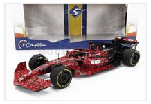 SOLIDO 1810203 Alfa Romeo - F1 C43 Team Kick Boggie Art. N 0 Season 2023 - Red