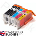 Ink Cartridges for Canon Pixma TS9050 Printer - Multipack Set of 5 XXL Size Inks