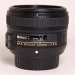 Nikon Used AF-S Nikkor 50mm f/1.8G Standard Prime Lens