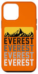 Coque pour iPhone 12 mini High Peak Everest Mountain Expedition Cool Hiking Outfit