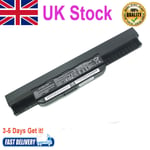 BATTERY FOR ASUS A31-K53 A32-K53 A41-K53 A42-K53 SERIES Black