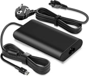 90W USB C Chargeur pour Dell Latitude 11 12 13 5175 5280 5289 5480 7275 7370 5289 5300 5175 5285 7420 7320 Dell XPS 13 9365 9360 9370 LA90PM170 TDK33 0TDK33 Adaptateur Ordinateur Portable