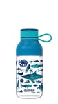 Quokka KIDS ICE SEA ANIMALS | BOUTEILLE FABRIQUÉE EN ECOZEN AVEC CROCHET EN ACIER INOXYDABLE 430 ML