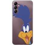 ERT GROUP Coque de téléphone Portable pour Samsung A14 4G/5G Original et sous Licence Officielle Looney Tunes Motif Road Runner 001 adapté à la Forme du téléphone Portable, partiel imprimé