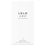 LELO Hex Original Condoms 12 pcs - Clear