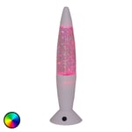 Näve LED-laavalamppu Glitter