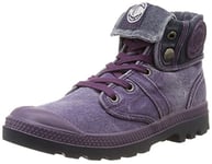 Palladium Baggy F 72666, Chaussures hautes femme, Violet (A46/Purple/Navy), 38 EU