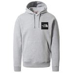 THE NORTH FACE Fine Hooded Sweatshirt Tnf Light Grey Heather M