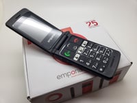 New Boxed UNLOCKED Emporia FLIP Basic 3G Mobile Phone Seniors Basic Large Button