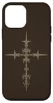 iPhone 12 mini Grunge Mall Goth Gothic Alternative Cross with Thorns Case