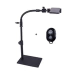 DGHJK Ring Light with Stand and Phone Holder, Dimmable Fill Light for YouTube Vlogging Video Makeup Selfie Photography Stream (Size : Bracket+Bluetooth)