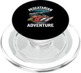 Pescatarian Adventure Ocean Food Lover PopSockets PopGrip for MagSafe