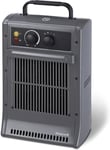 Honeywell  Fan Heater Hot & Cool with Thermostat 2.5kW Grey Heavy Duty