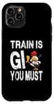 Coque pour iPhone 11 Pro Train Is Gi You Must - MMA Coq Arts Martiaux