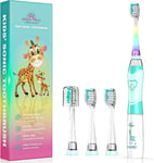 Kids Electric Toothbrush, Childrens Battery Tooth Brush with Timer Operated by