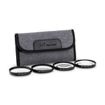 JJC 49mm Close-Up Macro Filter Kit (+2, 4, 8, 10) with Filter Pouch Compatible with Canon EOS 5D II III IV 60D 70D 80D 90D + EF 50mm f/1.8 STM and Other 49mm Thread Lens Camera