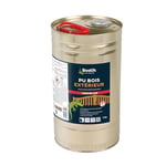 Bostik Colle PU Bois Extérieur – Colle Bois Polyuréthane Liquide – Colle Bois D4 Extérieur et Intérieur – Résiste à l'Eau – Fût métal de 5 kg