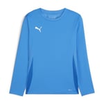 PUMA Teamgoal Ls Jersey Jr Maillot de Football Mixte, Ignite Blue White Team Royal, 128