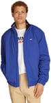 Tommy Jeans Veste Homme Essential Padded Jacket avec Fermeture Éclair, Bleu (Bright Blue), S