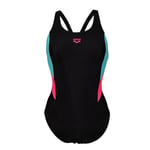 Maillot De Bain 1 Pièce Arena Women S Swimsuit V Back Panel Noir