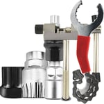 JALAL Kits d'outils de réparation de vélo Coupe-chaîne de vélo de Montagne/enlèvement de chaîne/décapant de Support/décapant de Roue Libre/extracteur de manivelle enlevez