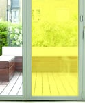 The Window Film Company Rainbow Coloured Window Film, Yellow, 1220 mm x 1 M