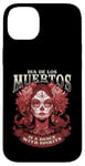 Coque pour iPhone 14 Plus De los Muertos Spritis Jour des morts Crâne Femme