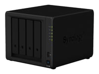 Synology Disk Station Ds420+ - Nas-Server - 4 Brønner - Raid Raid 0, 1, 5, 6, 10, Jbod - Ram 2 Gb - Gigabit Ethernet - Iscsi Støtte