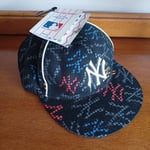 Yankees Mash Cap Junior 92 Black Baseball Cap BNWT Drew Pearson International