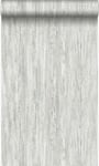 Origin Wallcoverings papier peint imitation bois Ivoire foncé blanc - 53 cm x 10,05 m - 347414