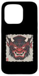 iPhone 15 Pro Oni Yokai Devil Mask Japanese Art Samurai Ukiyo-e Case