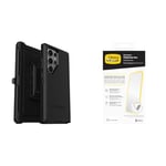 OtterBox Defender Samsung Galaxy S24 Ultra - black with Premium Glass Screen Protector