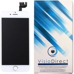 Ecran complet pour iPhone 6S tout assemblé blanc vitre tactile + écran LCD - Visiodirect