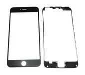 Verre noir remplacement écran avant Outer Pour Iphone 6Splus 5,5 "adhésif bez +