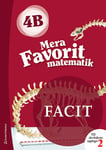 Mera Favorit matematik 4B Facit till uppl. 2, 5-pack