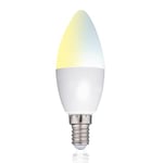 Motorola Nursery Alpina Smart Home Intelligent Light Bulb - E14-5W - Dimmable LED Lamp - with Alpina Smart Home App - Amazon Alex - Google Home