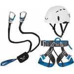 SALEWA Kit ATTAC/VF EVO/TOXO 3.0 Accessoires d'escalade, Adultes Unisexe, Noir/Bleu (Noir), Taille unique