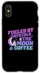 iPhone X/XS Fueled By Crystals The Moon Coffee Spiritual Chakra Gemstone Case