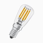 LEDVANCE LED Lampa Filament E14 Päron Dimbar Klar 2,8W/827 (25W)