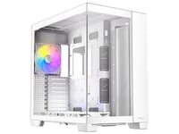 Antec C8 Argb, Full Tower, Pc, Vit, Atx, Eatx, Itx, Micro Atx, Glas, Plast, Stål, Spela