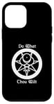 iPhone 12 mini Do What Thou Wilt Thelema Crowley Mark of the Beast 666 Case