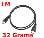 1M Premium HDMI Cable v1.4 High Speed 1080p HD 3D Lead PS3 PS4 XBOX ONE SKY TV