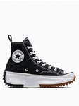 Converse Women's Run Star Hike Trainers - Black, Black, Size 5, Women