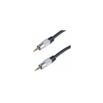 Cordon jack 3.5mm stereo blindage renforce Itc 7111