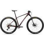 Hardtail MTB Orbea Alma H20 Metallic Dark Red-Chic White Gloss s 2024