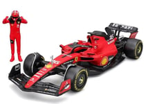 Ferrari SF-23 Charles Leclerc #16 2023 avec figurine 1/24 Bburago Burago F1