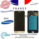 Originale Ecran LCD Complet Or Pour Samsung Galaxy J3 2016 J320F Sans Châssis